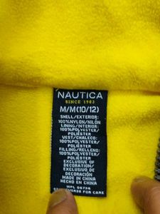 Nautica Yellow Fleece Vest