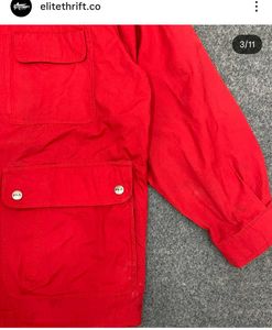 Red Fila Jacket