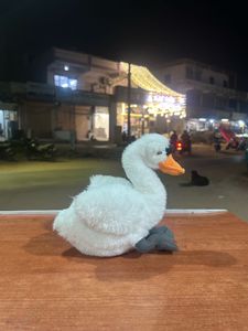 20cm Keeleco Swan made from 100% recycled material
