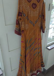 Bandhni And Leheriya Print Kurti