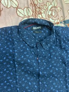DKNY Slim Fit Patterned Shirt