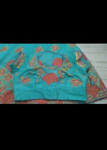 Lehnga With Stitch Blouse