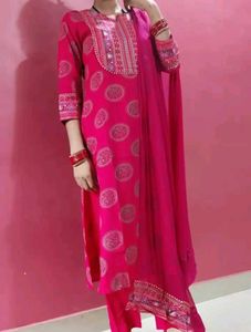 Kurta with Trousers &amp; Dupatta