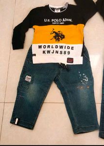 Branded Denim Set
