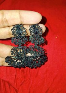 Black Jhumkis!!