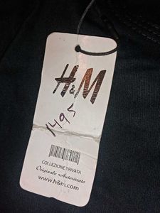 H&amp;M Imported Black Cargo Pants