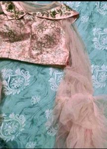 Baby Pink Colour Lehnga