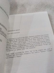 Beyond Good and Evil