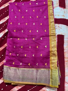 Light weight silk cotton saree