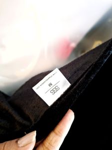 Price Drop!!SSS Black Velvet Bodycon Dress