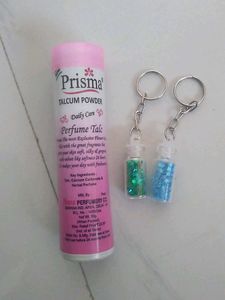 Powder and Glitter Keychains