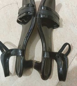 Black Heels Sandals