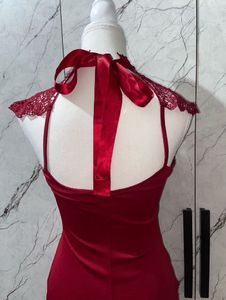 Burgundy Bodycon Dress