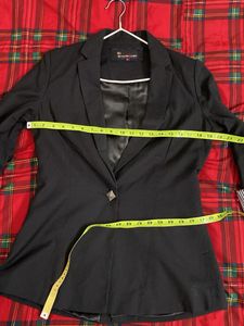 soft fabric Black Blazer size M