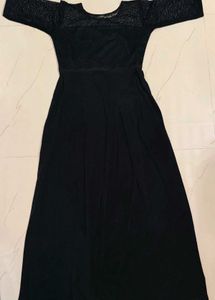 Elegant Black Maxi Dress