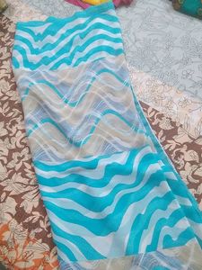 Simple Chiffon Saree