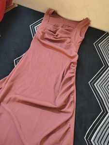 Ruched Midi Dress