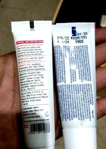 Moisturizer And Veet Cream