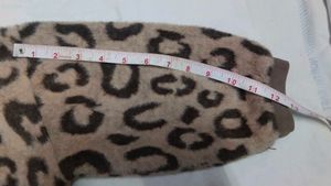 Fur leopard Sweater