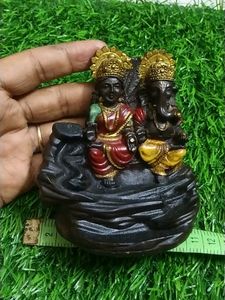 lakshmi vinayagar Idol with Backflow Fountain for Home Decor / Office Table etc