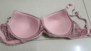 Pastel Lace Trim Bras - Set of 3