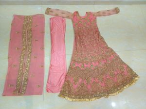 🌸💮🌸 Beautiful Heavy Work Wedding Long Frock