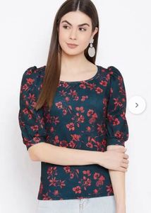 Uptownie Floral Print Top XXL