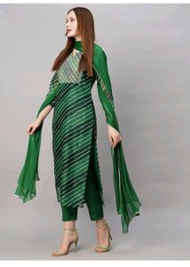 Elegant Green Kurta Set
