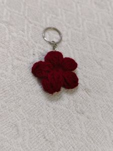 Chunky Crochet Keychain