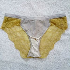 Yellow Net Panty