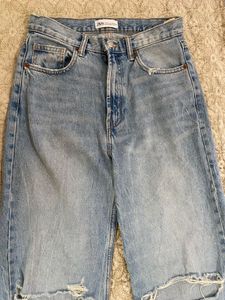 SALE ZARA Ripped Jeans