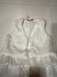 White Fur Jacket For Girls