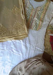 White Embroidered Dress