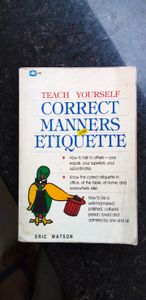 Correct Manners and Etiquette