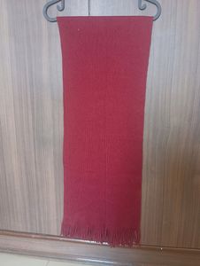 #pricedrop Premium Quality Woollen Maroon Stole