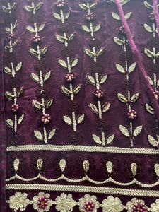 Wine Color Gher Anarkali Kurti