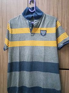 Striped Polo T-Shirt