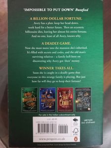 The Inheritance Game Fun Suspense Book