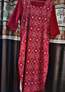 Bandhani Print Kurta