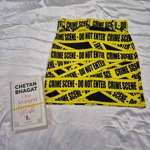 Crime Scene Mini Skirt