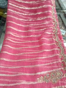 Elegant Pink Saree