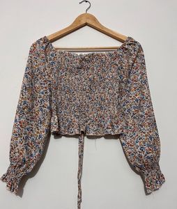 Floral Long Sleeve Top
