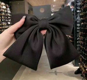 Chic Bow Hair Ties - Black &amp; Cream