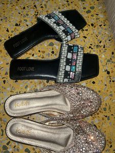 Sparkly Flats & Sandals