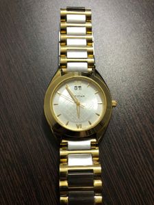 Titan Gold &amp; Silver Watch