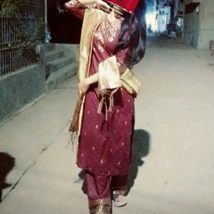 Elegant Embroidered Kurta Set