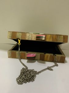 Mdf Wooden Clutch