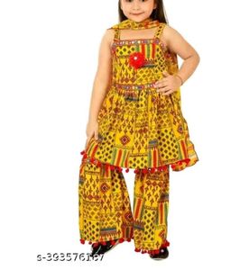 14_15 yrsGirls' Ethnic Dress Set