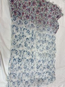 Elegant floral dupatta