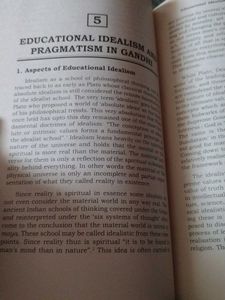 Gandhian education